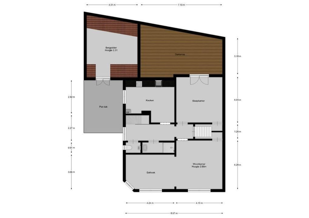 Kapelstraat 65, Bussum plattegrond-36