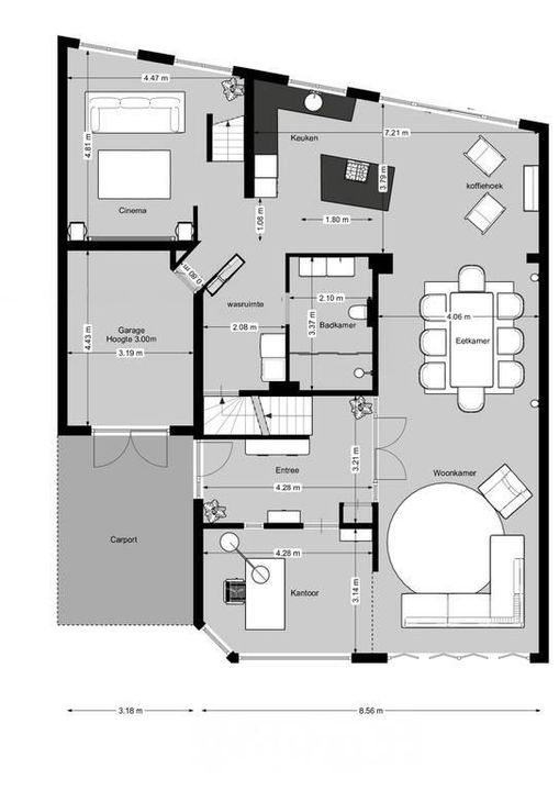 Kapelstraat 65, Bussum plattegrond-36