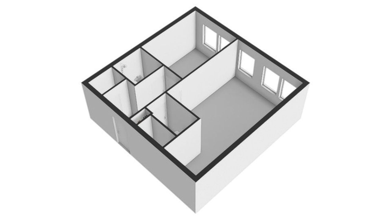 Oude Torenstraat 1 E10, Hilversum plattegrond-16