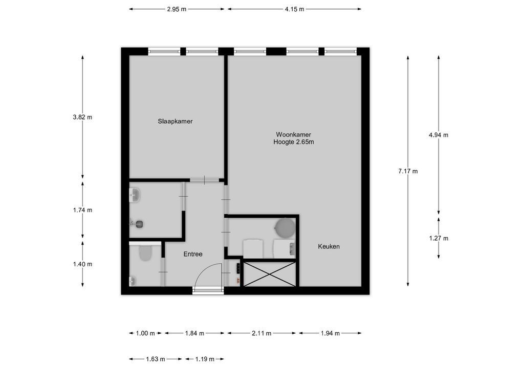 Oude Torenstraat 1 E10, Hilversum plattegrond-16