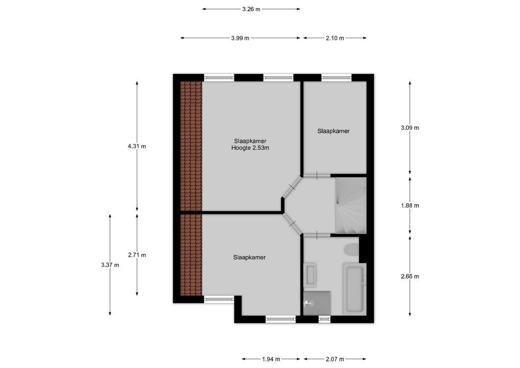 Jonkheer Sixhof 25, Kortenhoef plattegrond-30
