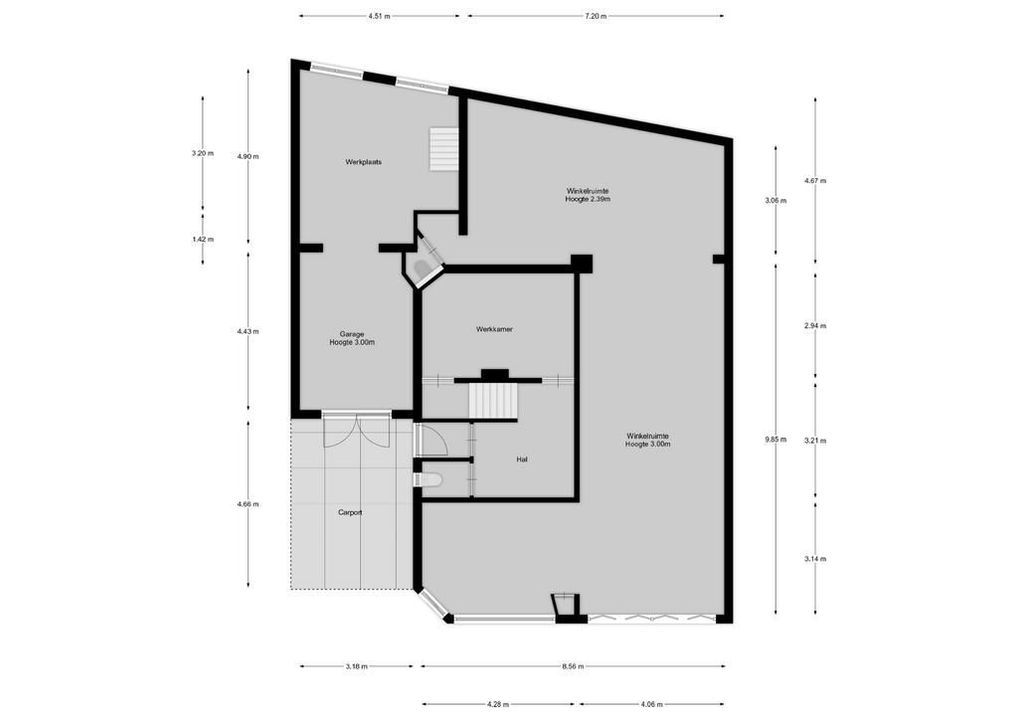 Kapelstraat 65, Bussum plattegrond-50