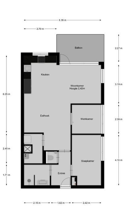 Willibrorduslaan 155, Hilversum plattegrond-18