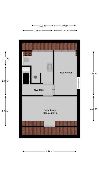 Sparrenlaan 12, Baarn plattegrond-28
