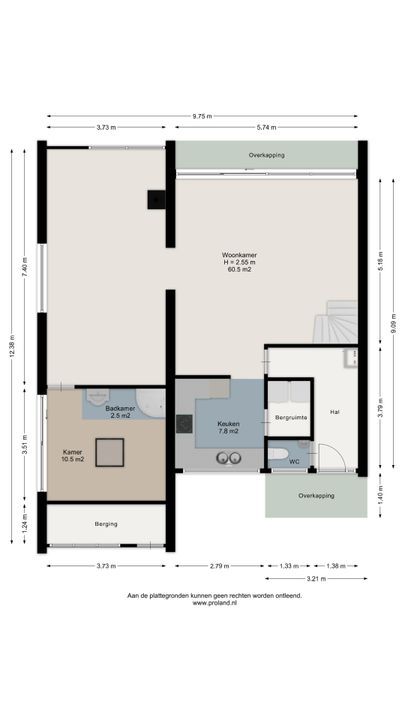 Bybaen 4, Uitwellingerga plattegrond-42