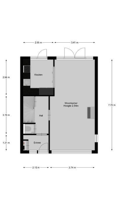 H.A. Lorentzweg 107, Bussum plattegrond-43
