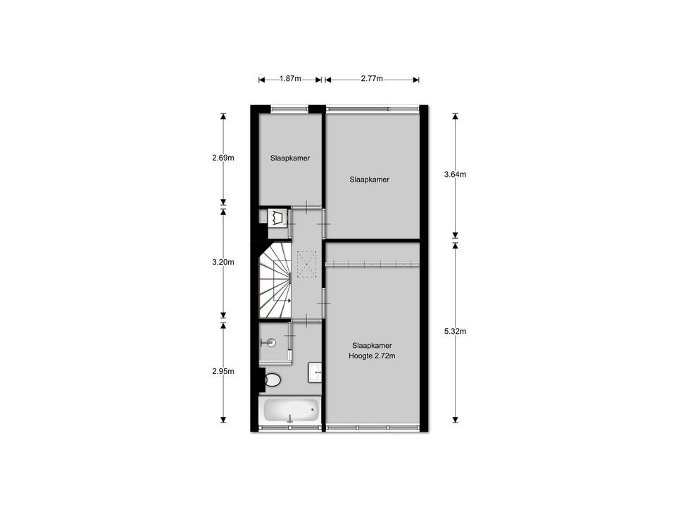 Van Hogendorplaan 66, Hilversum plattegrond-20