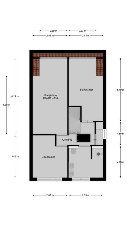 J.H.Burgerlaan 18, 's-Graveland plattegrond-22