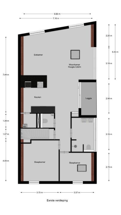 Beresteinseweg 4 B, Hilversum plattegrond-18