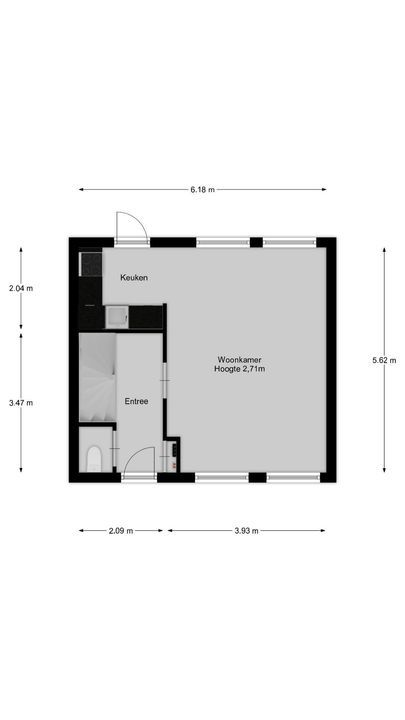 Peperstraat 22, Naarden plattegrond-21