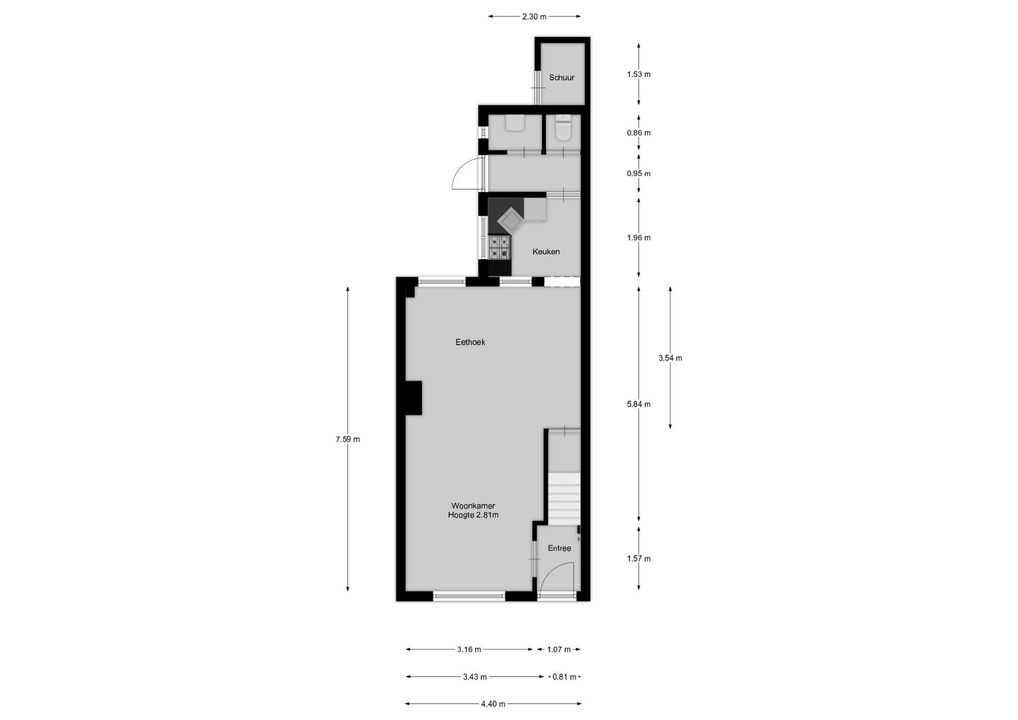 Noorderweg 24, Bussum plattegrond-25