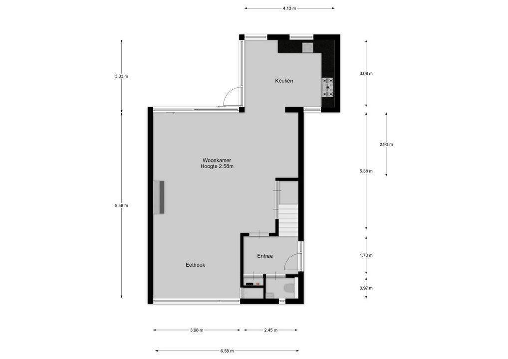 Zuidsingel 57, Kortenhoef plattegrond-32