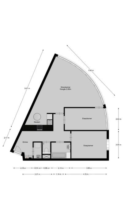 Langgewenst 129, Hilversum plattegrond-19
