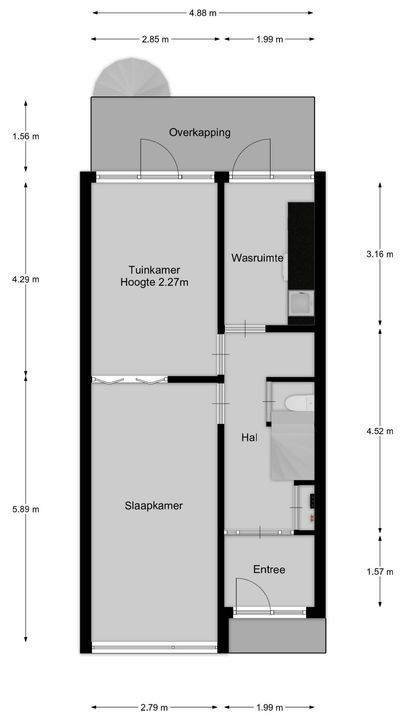 Willibrorduslaan 42, Hilversum plattegrond-21