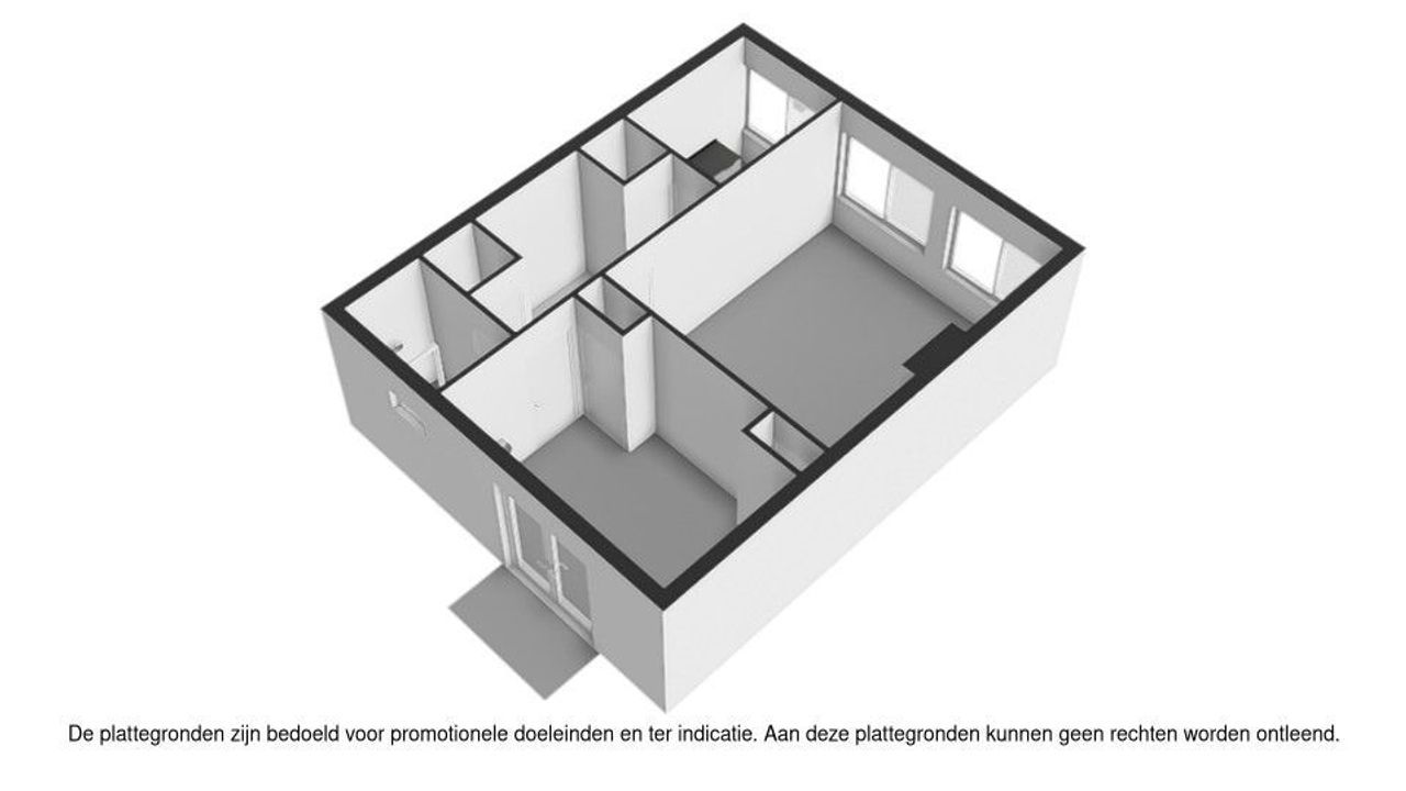 Bodemanstraat 1 A, Hilversum plattegrond-9