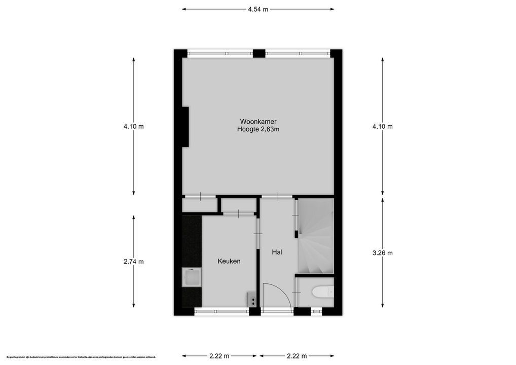 Bodemanstraat 3 A, Hilversum plattegrond-11