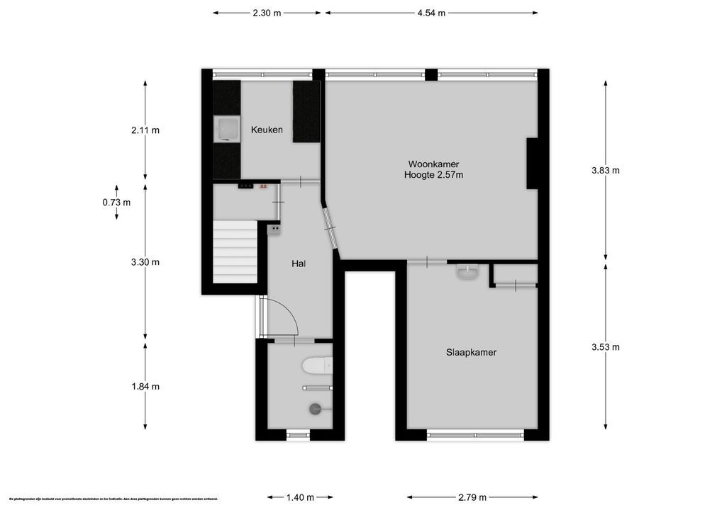 Bodemanstraat 5, Hilversum plattegrond-10