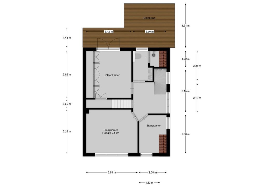 's-Gravesandelaan 1, Hilversum plattegrond-31