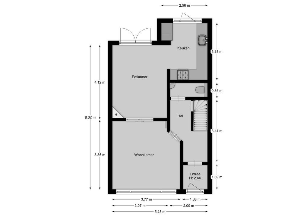 Vossiuslaan 51, Bussum plattegrond-31