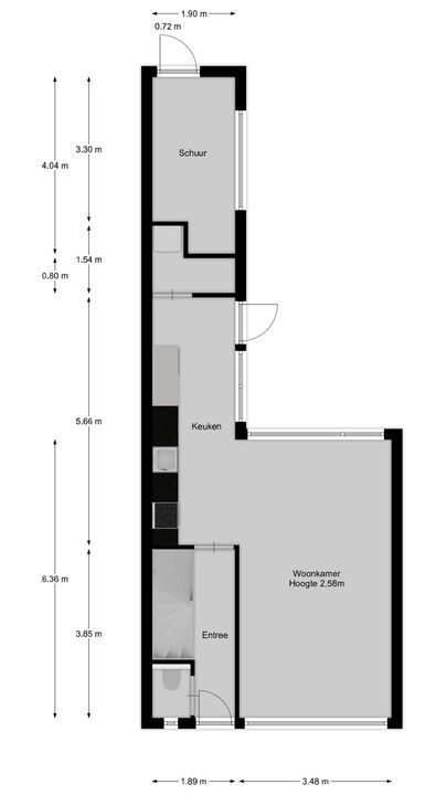 Dorsmanstraat 8, Hilversum plattegrond-21