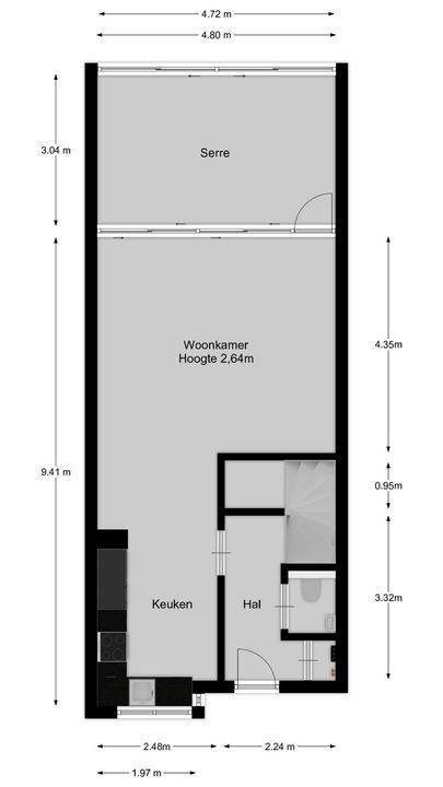 Kalkakker 8, Kortenhoef plattegrond-25