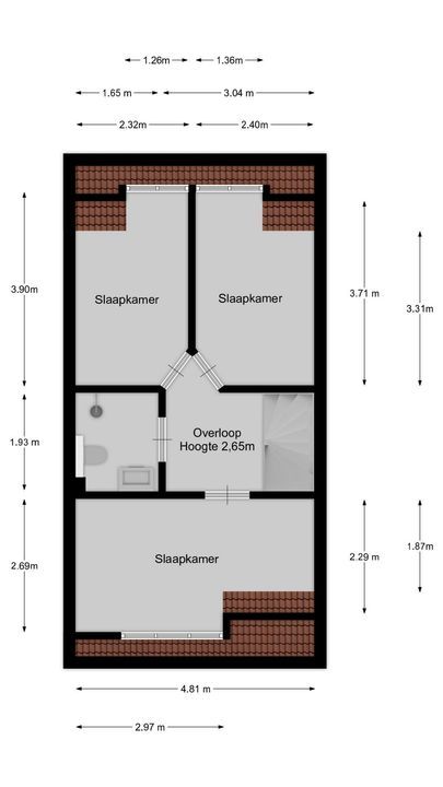 Kalkakker 8, Kortenhoef plattegrond-25