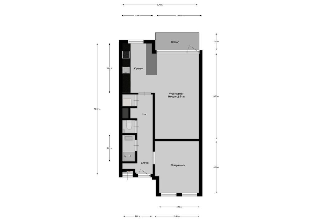 Brinklaan 203, Bussum plattegrond-17