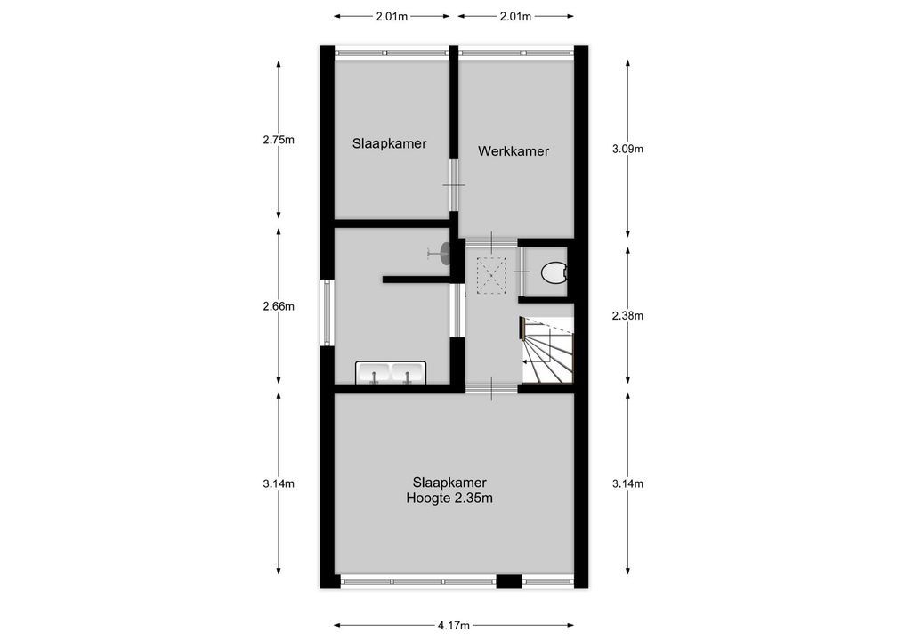 Hamerstraat 74, Bussum plattegrond-24