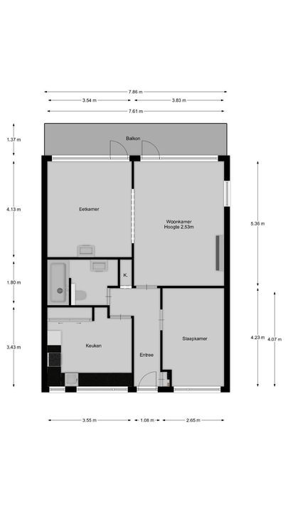 Amaliagaarde 66, Bussum plattegrond-24