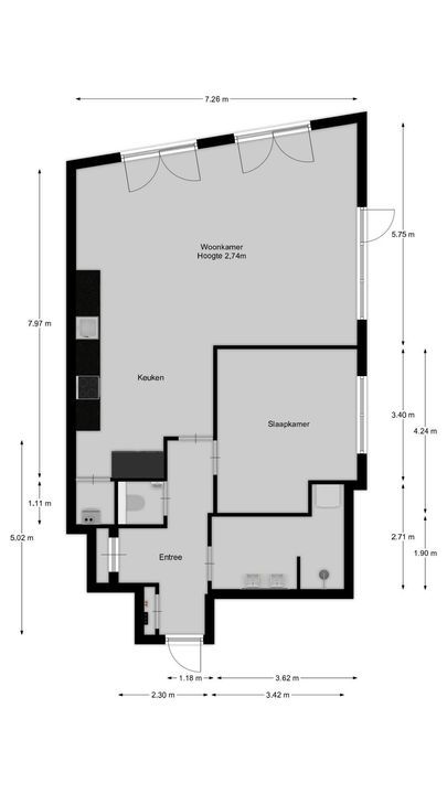 Beresteinseweg 4 A, Hilversum plattegrond-16