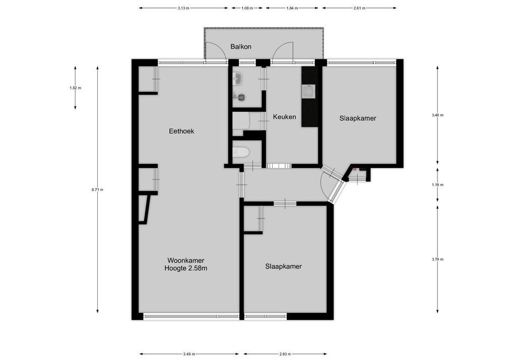 Ten Boomstraat 5, Hilversum plattegrond-21