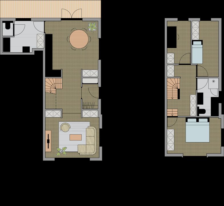 Zuidereinde 30, 's-Graveland plattegrond-53