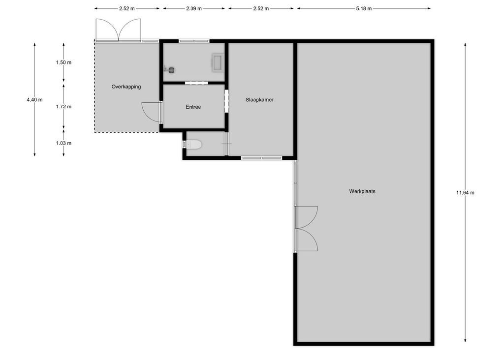 Zuidereinde 30, 's-Graveland plattegrond-53