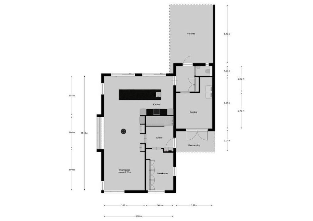 Laantje van Bruijn 55, Blaricum plattegrond-43