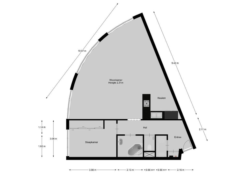 Langgewenst 69, Hilversum plattegrond-20