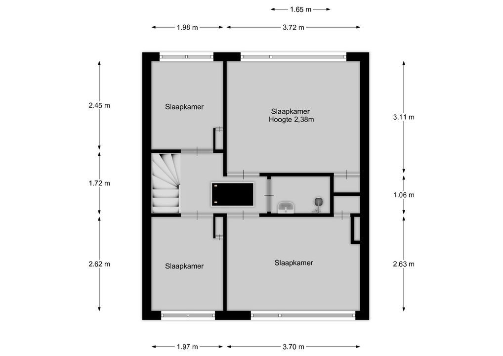van Hogendorplaan 27, Naarden plattegrond-23