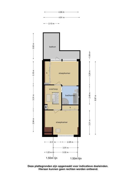 Emmastraat 26, Vlaardingen plattegrond-37