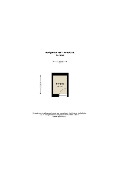 Hoogstraat 88 B, Rotterdam plattegrond-25