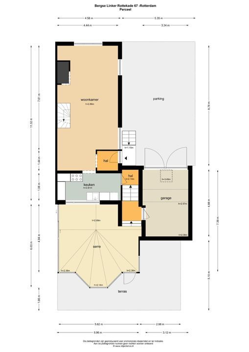 Bergse Linker Rottekade 67, Rotterdam plattegrond-41