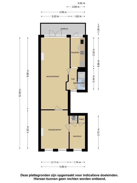 Vredehofweg 16 B1, Rotterdam plattegrond-22