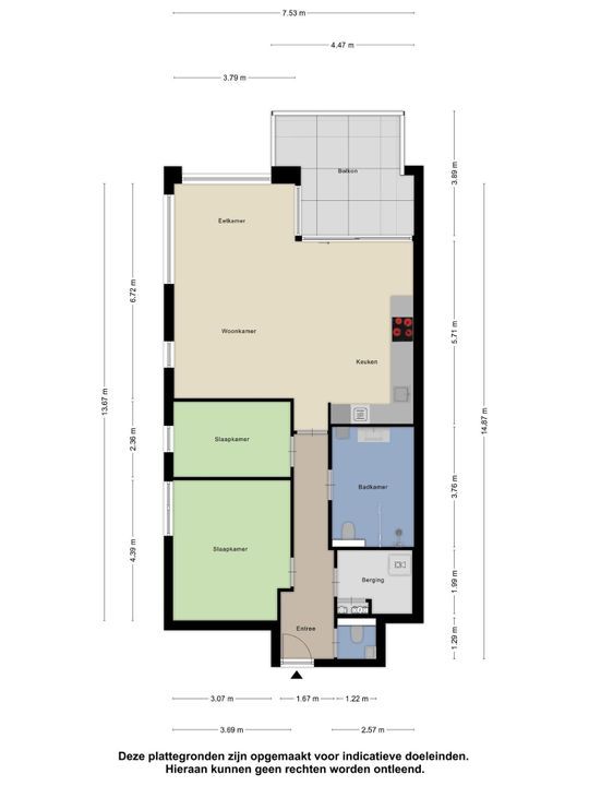 De Monchyplein 76, Rotterdam plattegrond-37