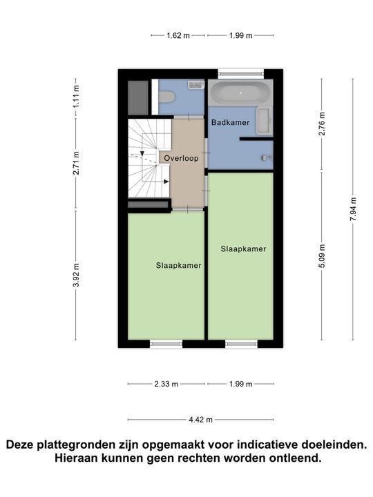 Zwembaan 16, Vlaardingen plattegrond-48