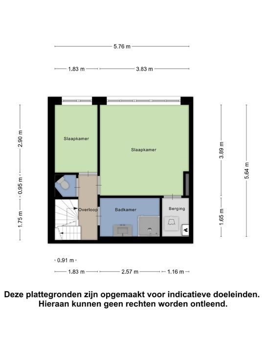 Dordtselaan 176 A, Rotterdam plattegrond-20