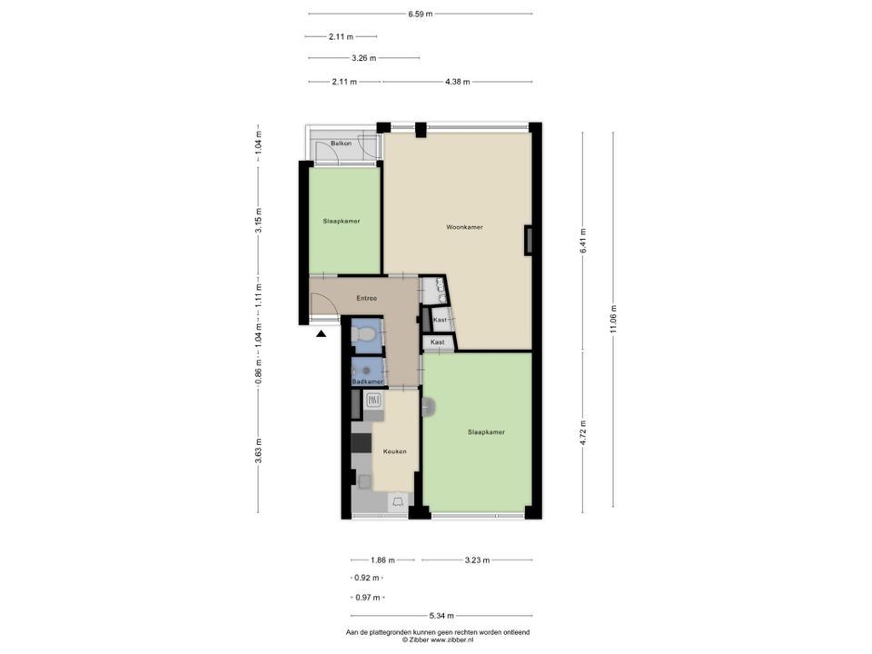 Schiedamsedijk 65 D, Rotterdam plattegrond-26
