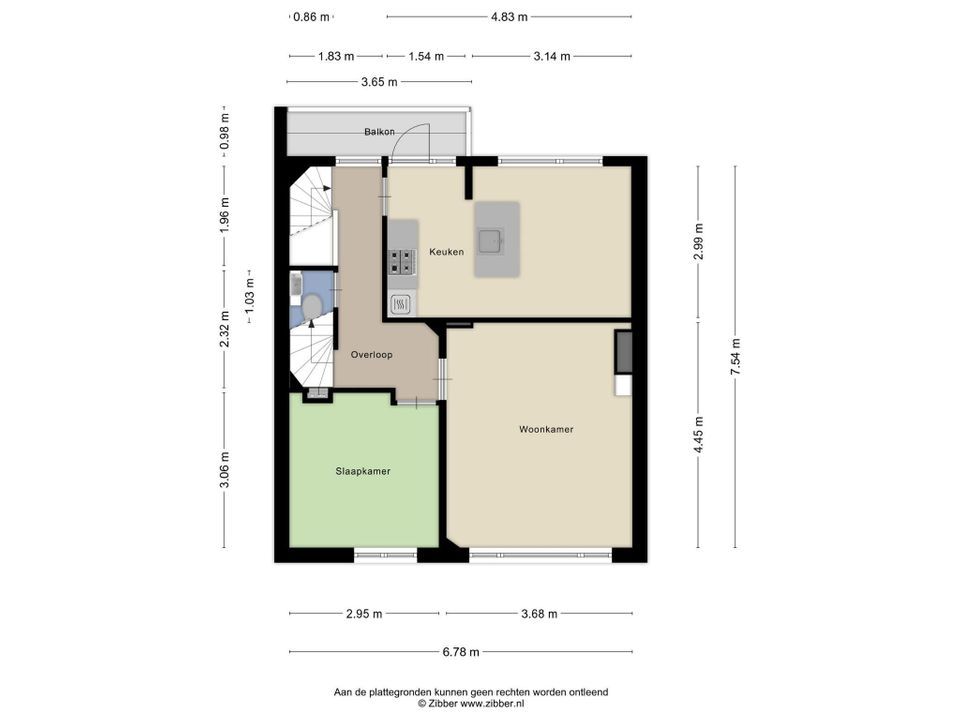 Goereesestraat 54 A, Rotterdam plattegrond-23