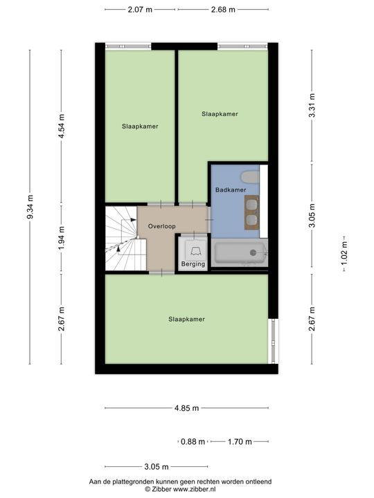 Sint-Jacobstraat 193, Rotterdam plattegrond-22