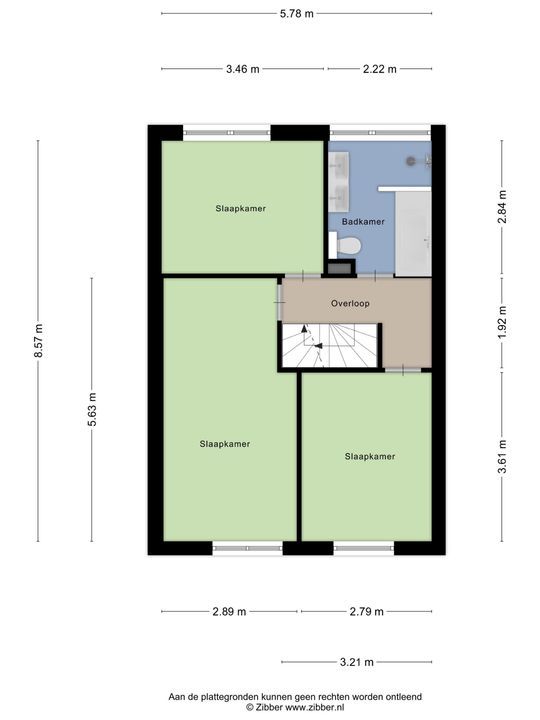 Willem-Alexanderplantsoen 57, Barendrecht plattegrond-33