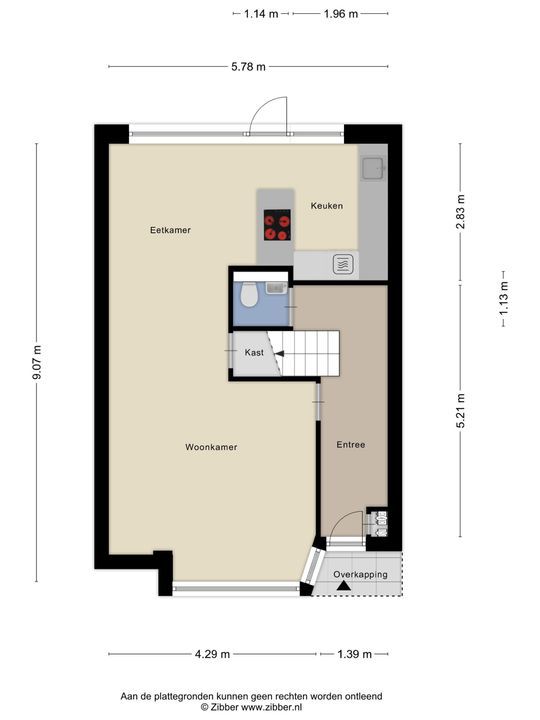 Willem-Alexanderplantsoen 57, Barendrecht plattegrond-33