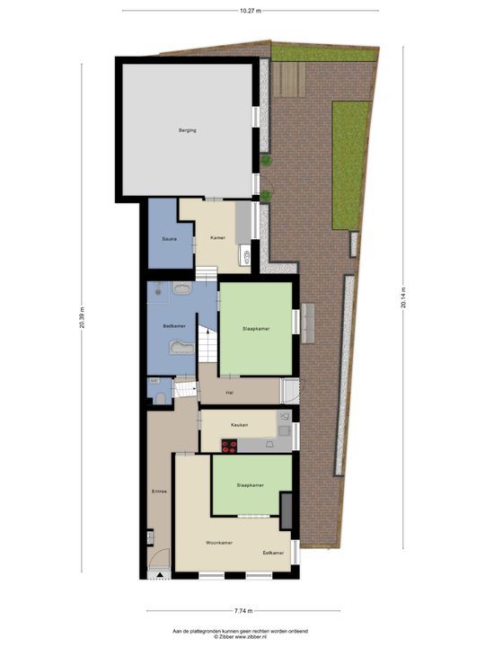 Voorstraat 112, Lekkerkerk plattegrond-57