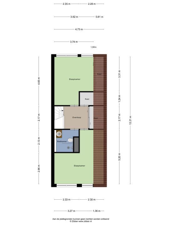 Stroveer 80, Rotterdam plattegrond-27